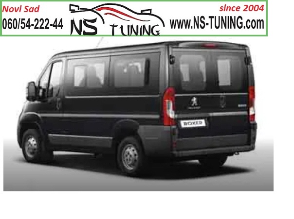 pezo boxer kombi putnicki teretni ugradnja parking senzora novi sad ns tuning